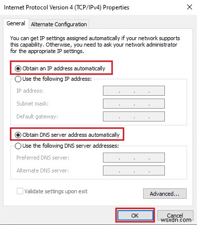 Windowsがこのネットワークのプロキシ設定を自動的に検出できなかった問題を修正 