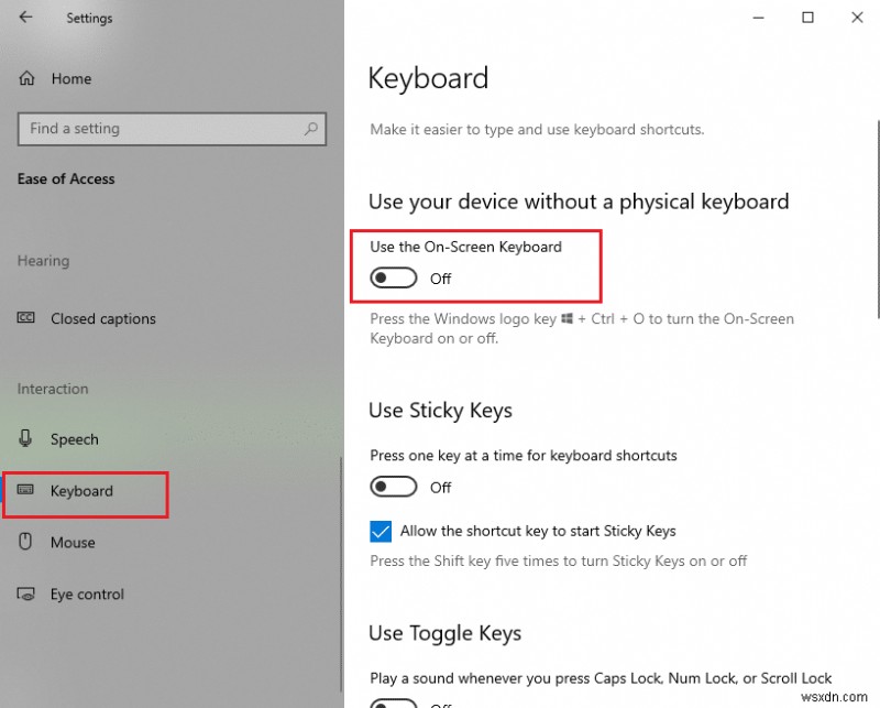 Windows 10 でスタックする Caps Lock を修正する