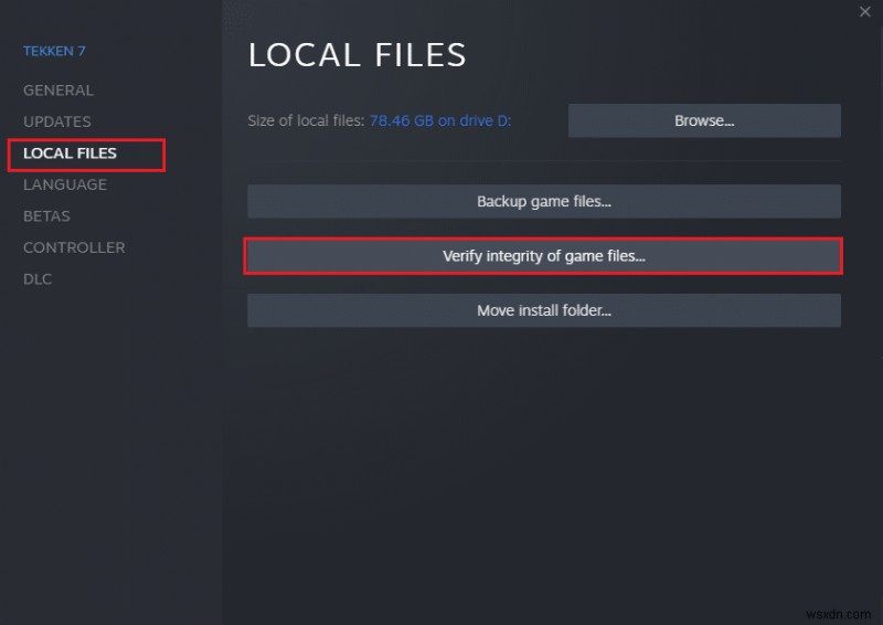 Steam 上のゲーム ファイルの整合性を検証する方法