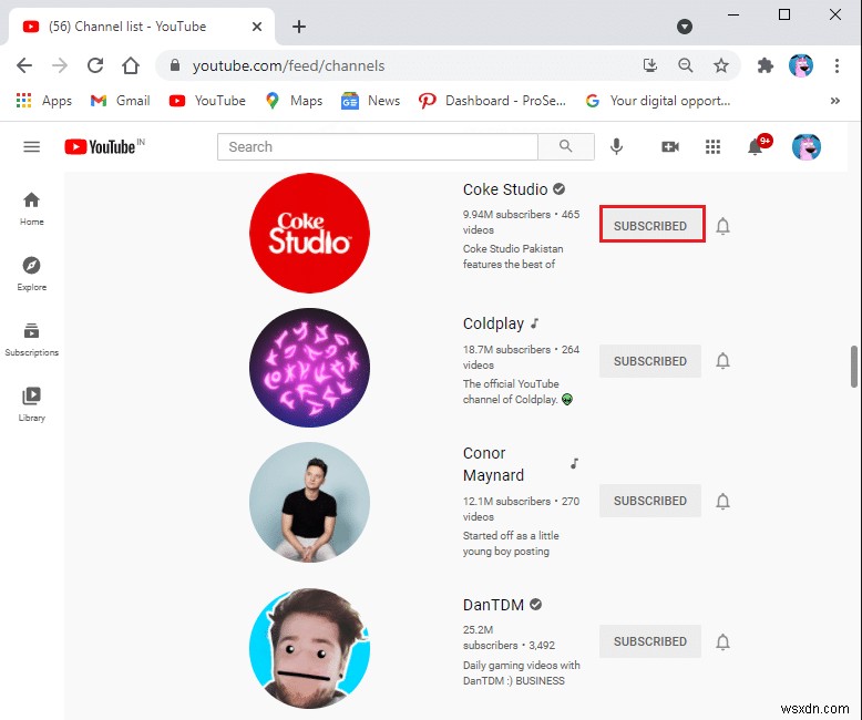 YouTubeチャンネルを一度に一括登録解除する方法 