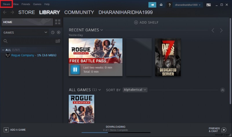 Steamがゲームをダウンロードしない問題を修正する方法 