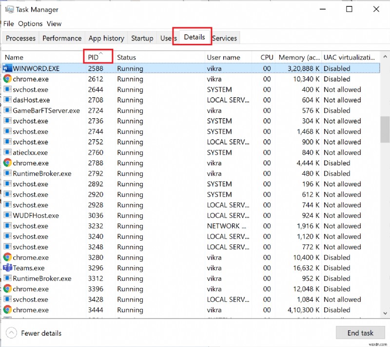 Windows 10 で高い CPU 使用率を修正する方法 