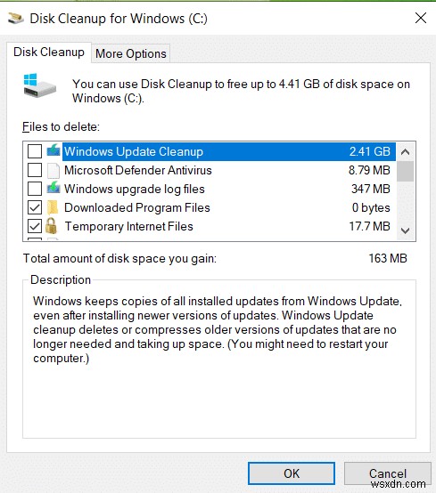 Windows 10 で Win セットアップ ファイルを削除する方法 