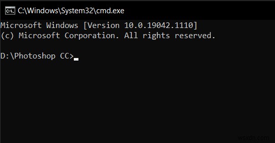 Windows 10 の CMD でディレクトリを変更する方法 