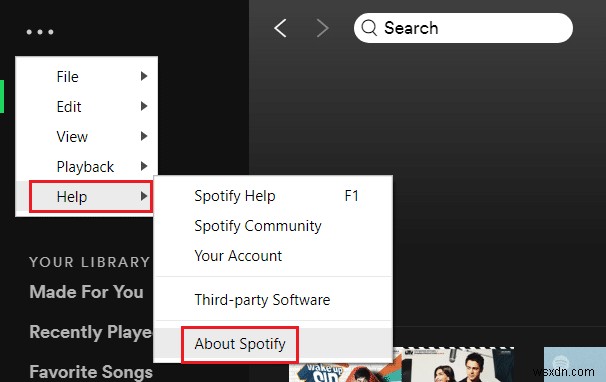 Windows 10 で Spotify が開かない問題を修正