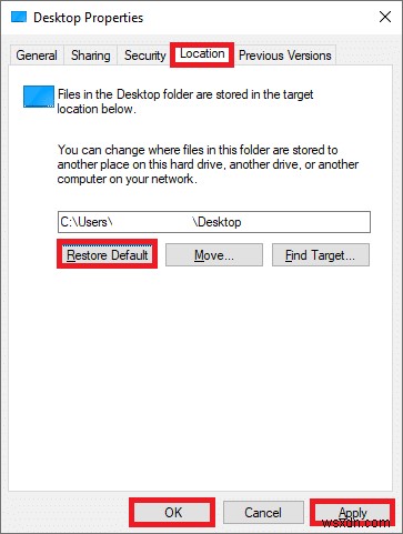 C:\windows\system32\config\systemprofile\Desktop is Unavailable:Fixed 