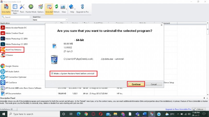 Windows 10 でアバスト アップデートがスタックするのを修正する方法 