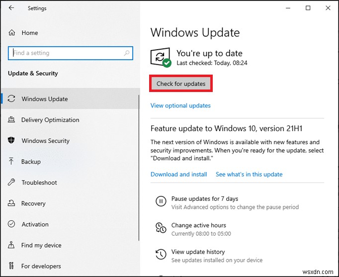 インストール保留中の Windows 10 Update を修正 