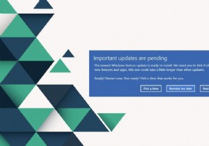 インストール保留中の Windows 10 Update を修正 