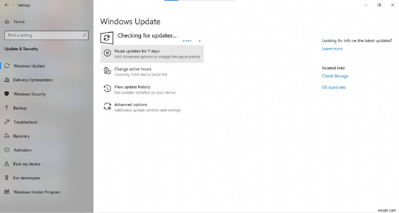 インストール保留中の Windows 10 Update を修正 