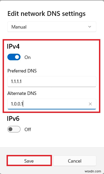 Windows 11でDNSサーバーを変更する方法 