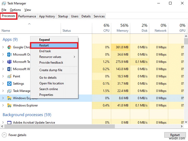 Windows 10のスタートメニュー検索が機能しない問題を修正 