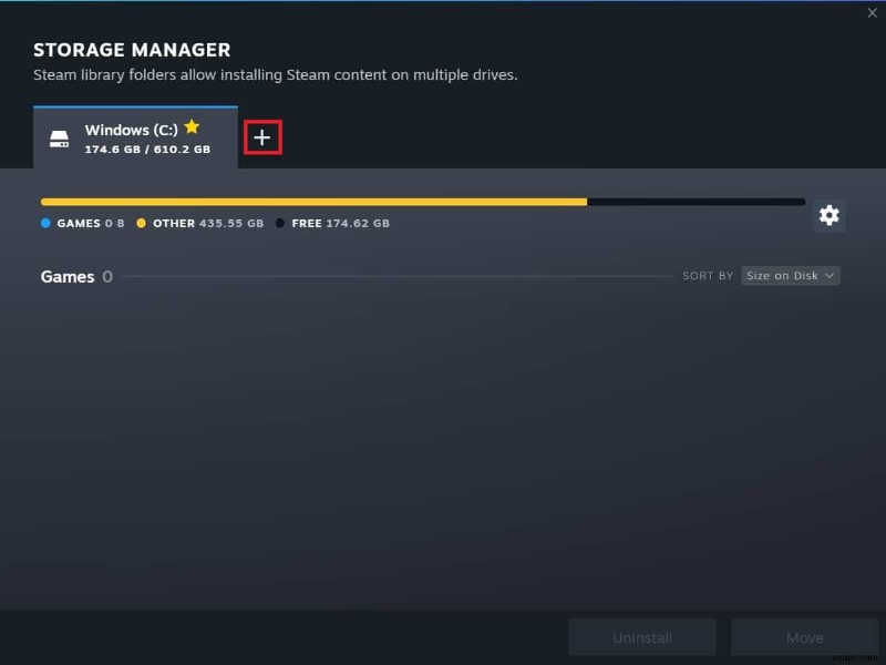 外付けハードドライブに Steam ゲームをダウンロードする方法 