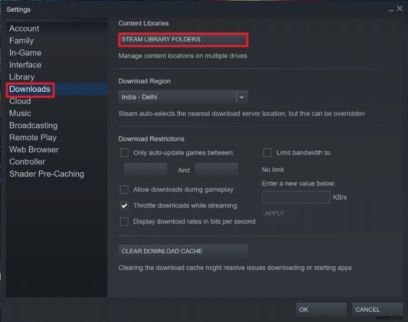 外付けハードドライブに Steam ゲームをダウンロードする方法 