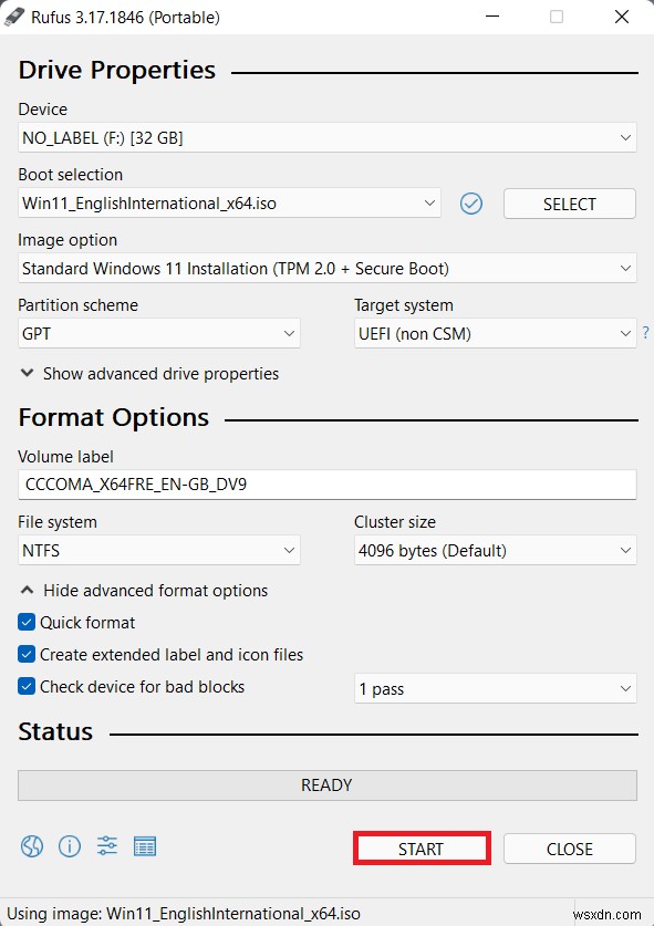 起動可能な Windows 11 USB ドライブの作成方法