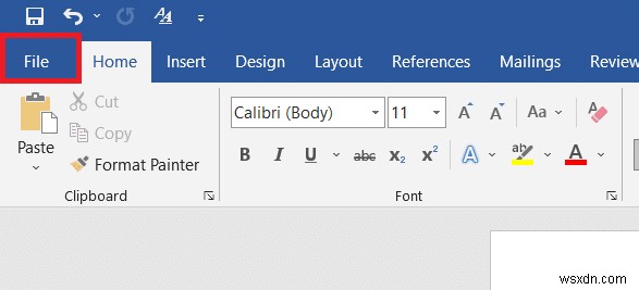 Word文書から透かしを削除する方法 