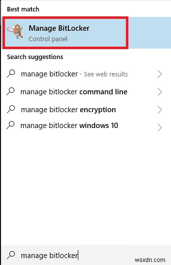 Windows 10 で BitLocker を無効にする方法 