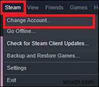 Steam 画像のアップロードに失敗した問題を修正 