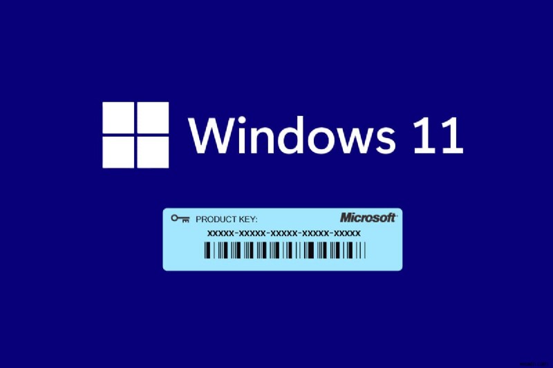 Windows 11 プロダクト キーを見つける方法 