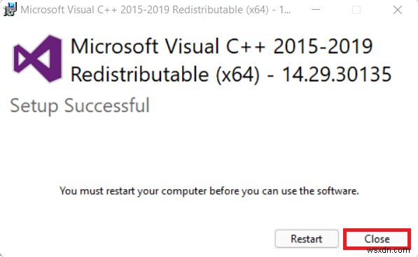 Windows 11で欠落しているVCRUNTIME140.dllを修正 
