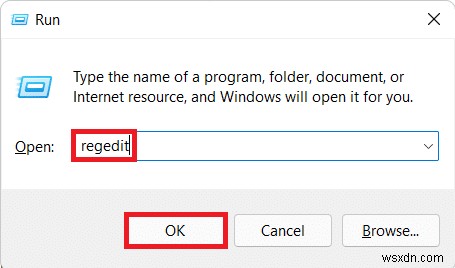 Windows 11 でレジストリ エディターを開く方法 