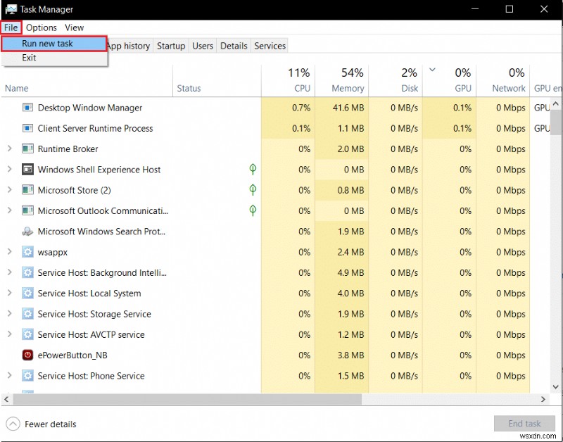 Windows 10 のタスクバー アイコンが表示されない問題を修正 