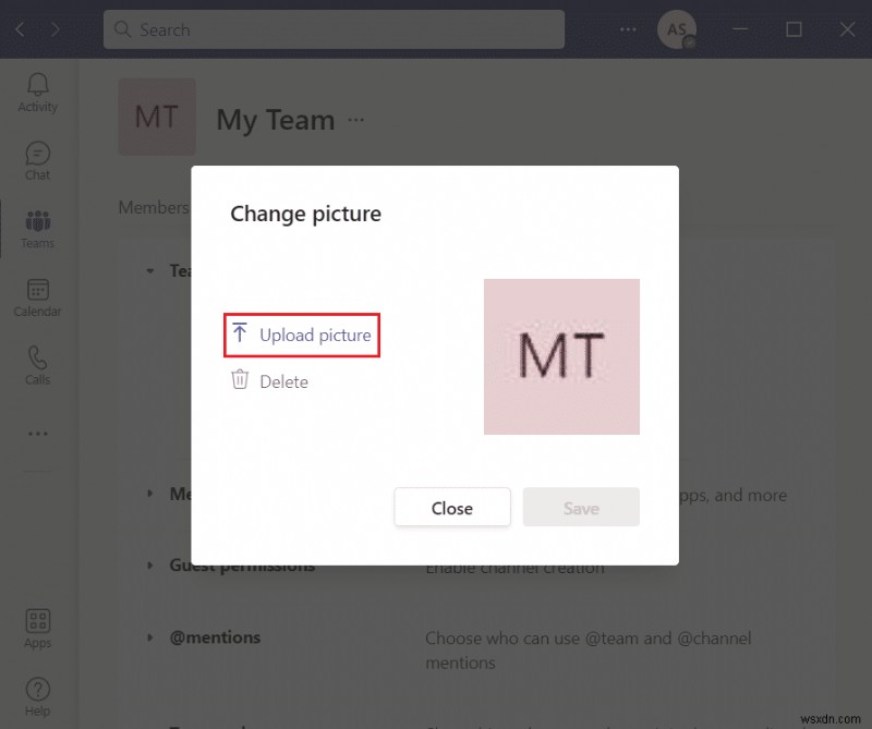 Microsoft Teams プロフィールのアバターを変更する方法 