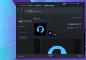 Steam プロフィール画像を変更する方法 