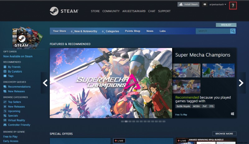 Steam プロフィール画像を変更する方法 