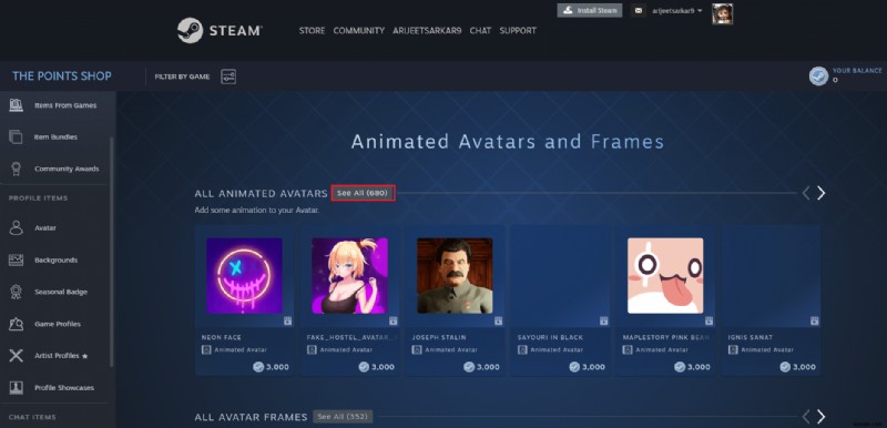 Steam プロフィール画像を変更する方法 