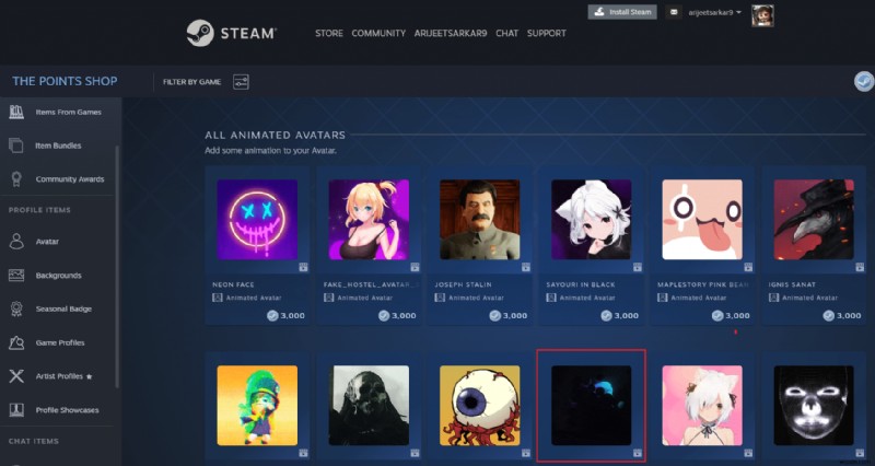 Steam プロフィール画像を変更する方法 