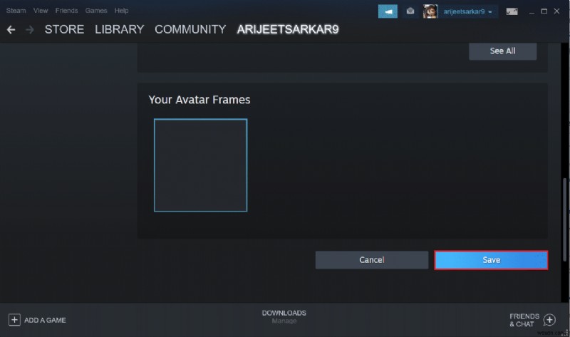 Steam プロフィール画像を変更する方法 