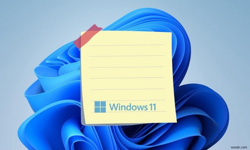 Windows 11で付箋を使用する方法 