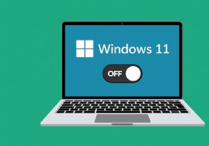Windows 11でロック画面を無効にする方法 