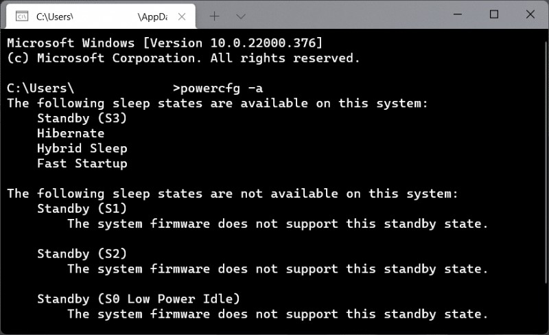 Windows 11 で最新のスタンバイがサポートされているかどうかを確認する方法 