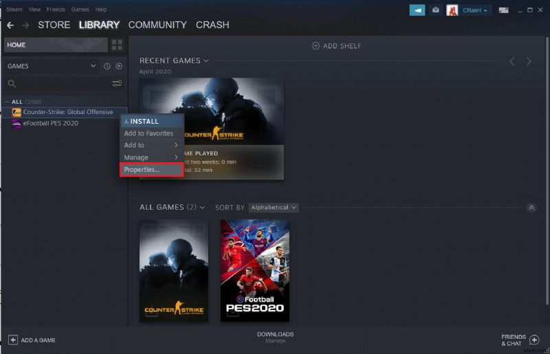 Windows 10 で Steam オーバーレイを無効にする方法