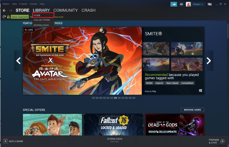 Windows 10 で Steam オーバーレイを無効にする方法