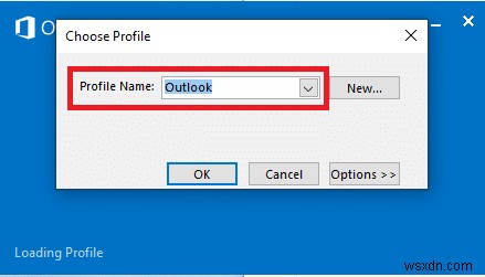 Windows 10でOutlookアプリが開かない問題を修正 