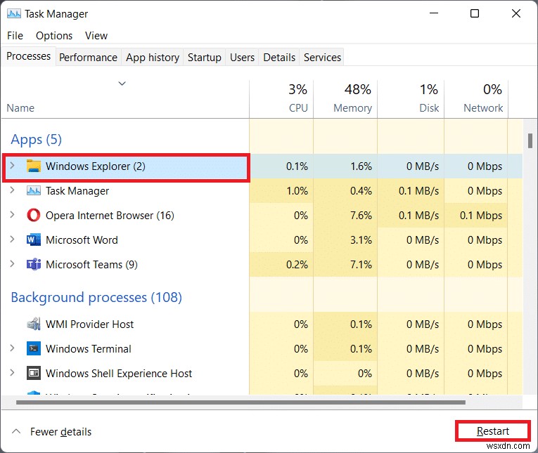 Windows 11で空白のアイコンを修正する方法 