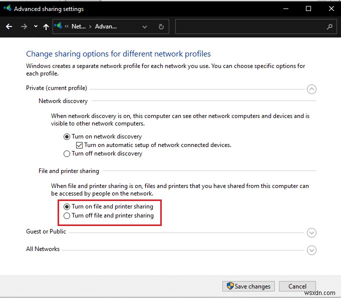 Windows 10 でネットワークに表示されないコンピューターを修正する 
