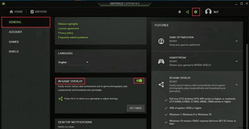 NVIDIA ShadowPlay が記録されない問題を修正する方法 