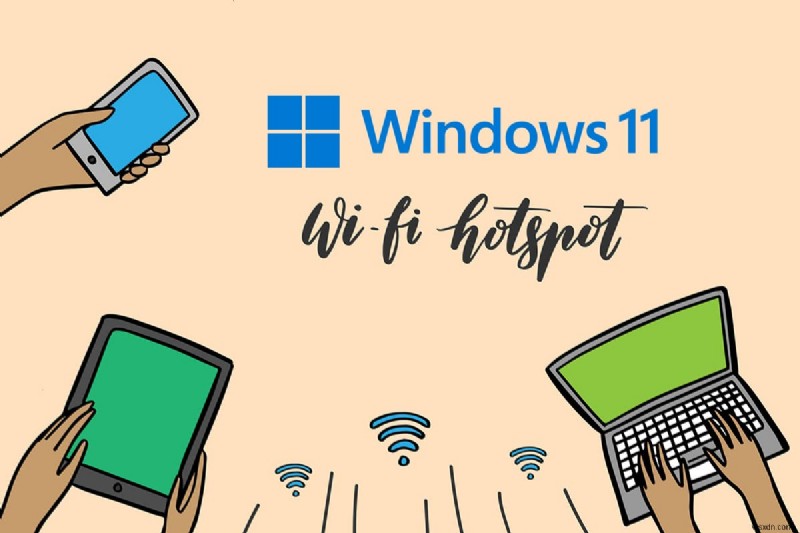 Windows 11 でモバイル ホットスポットを有効または無効にする方法