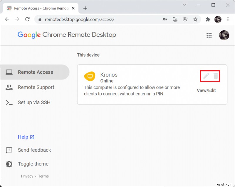 Windows 11 で Chrome リモート デスクトップを有効にする方法