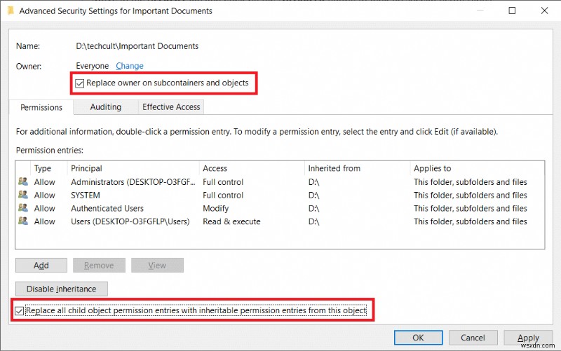 Windows 10 でアクセスが拒否された場合の修正方法