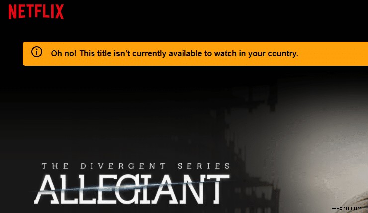 Divergent は Netflix にありますか?