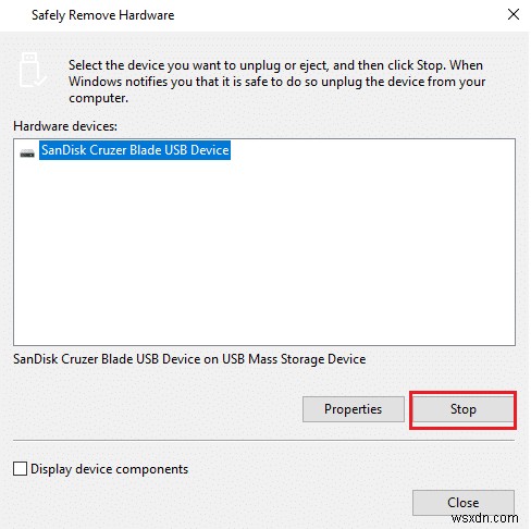 Windows 10 で外付けハード ドライブを取り出す方法