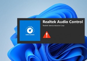 Windows 11でRealtek Audio Consoleが動作しない問題を解決する9つの方法