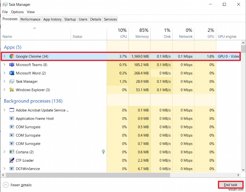 Google Chrome が更新されない問題を修正 