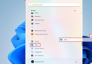 Windows 11 でデスクトップ ショートカットを作成する方法 