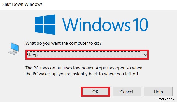 Windows 10でスリープボタンを見つける方法 